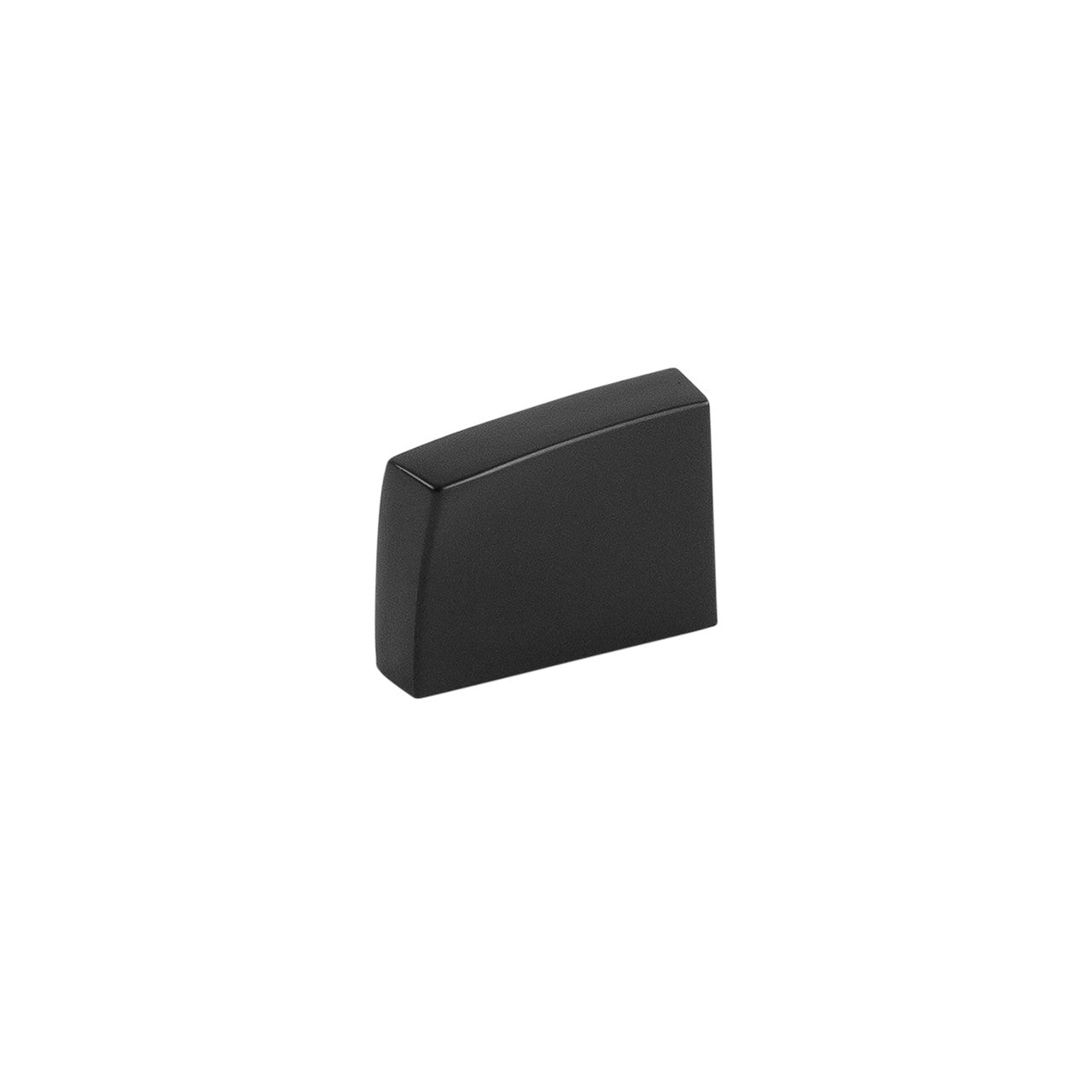 Belwith B076717-MB: 1-7/16" Flex Cabinet Knob - Matte Black