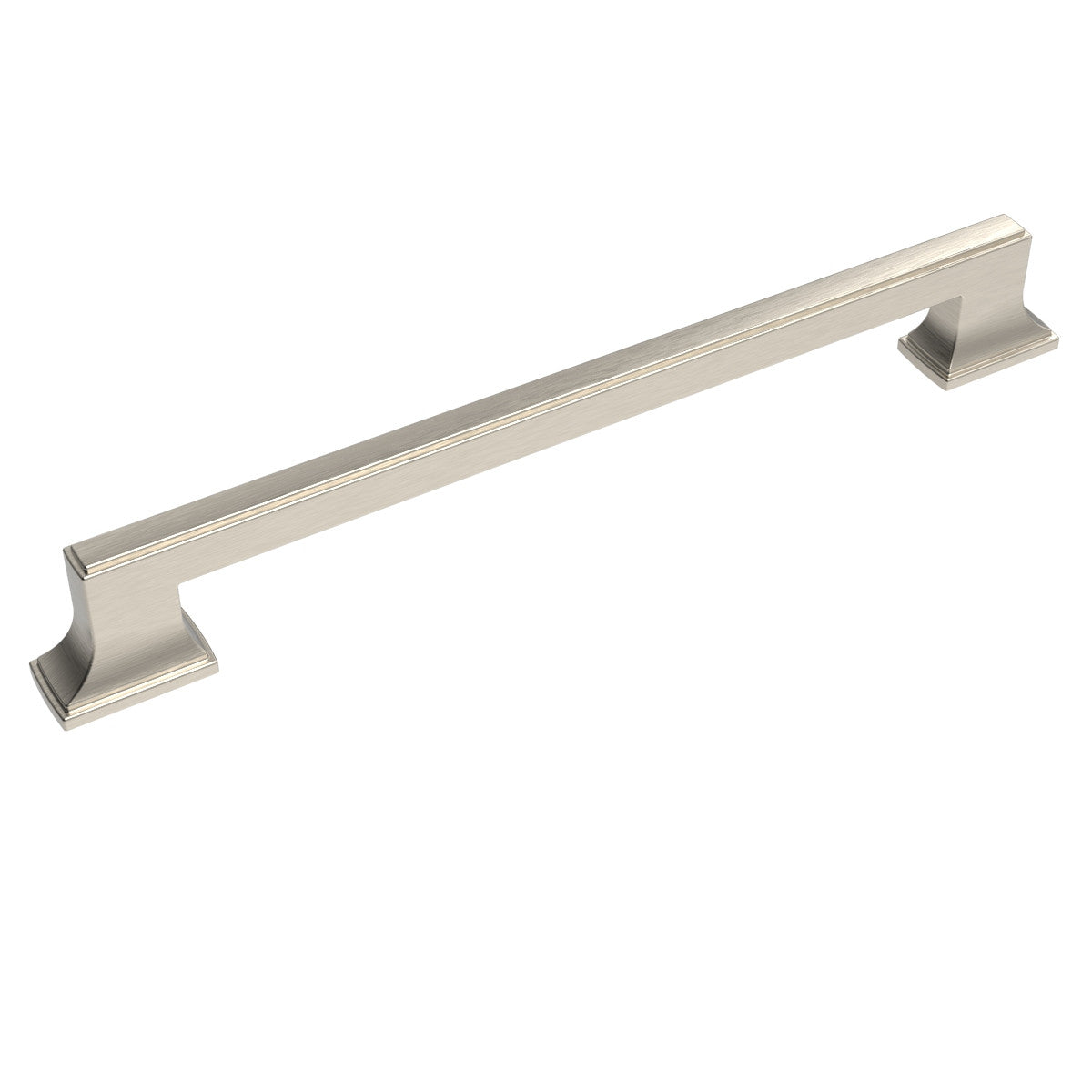 Belwith B078830-SN: 12" cc Brownstone Appliance Pull - Satin Nickel