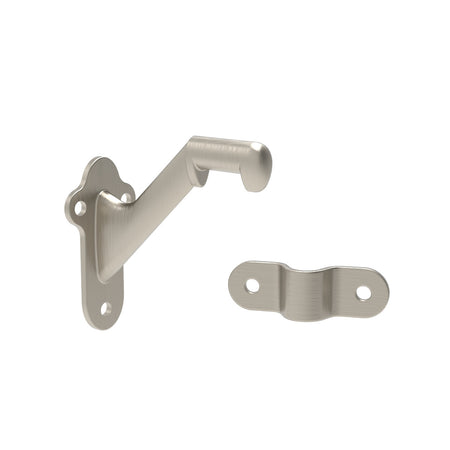 Hickory H078451SN: 2-13/16" Handrail Bracket - Satin Nickel