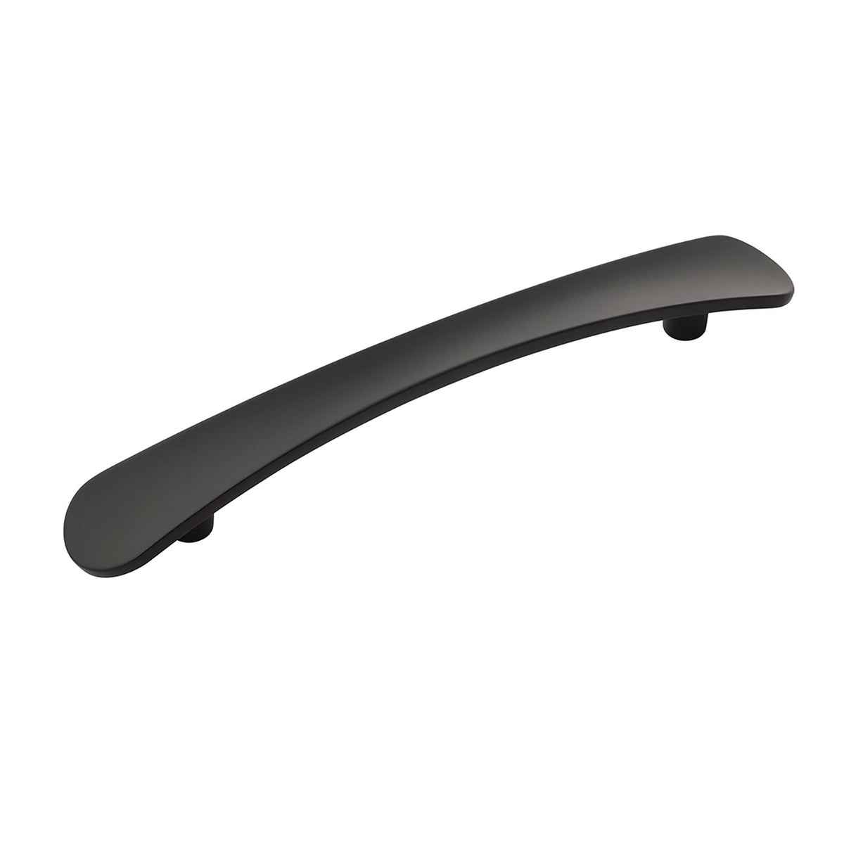 Belwith B076861-MB: 128mm cc Vale Cabinet Pull - Matte Black