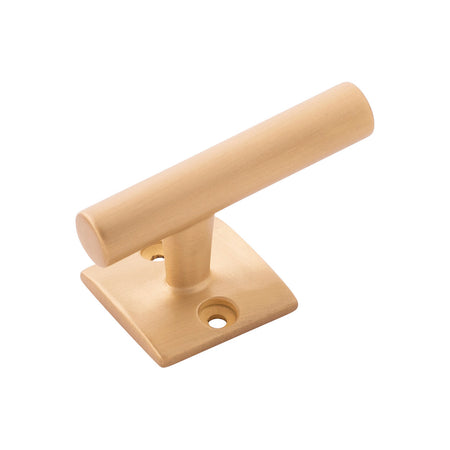 Hickory P25021-BGB: 2-7/16" Cylinder Utility Wall Hook - Brushed Golden Brass