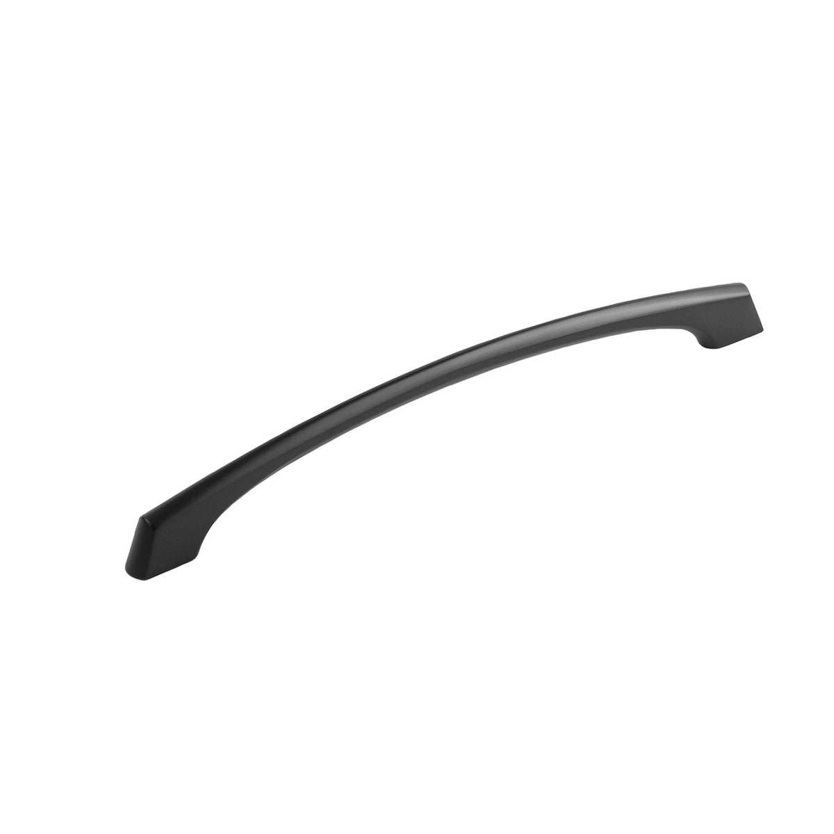 Hickory P3041-MB: 224mm cc Greenwich Arch Cabinet Pull - Matte Black
