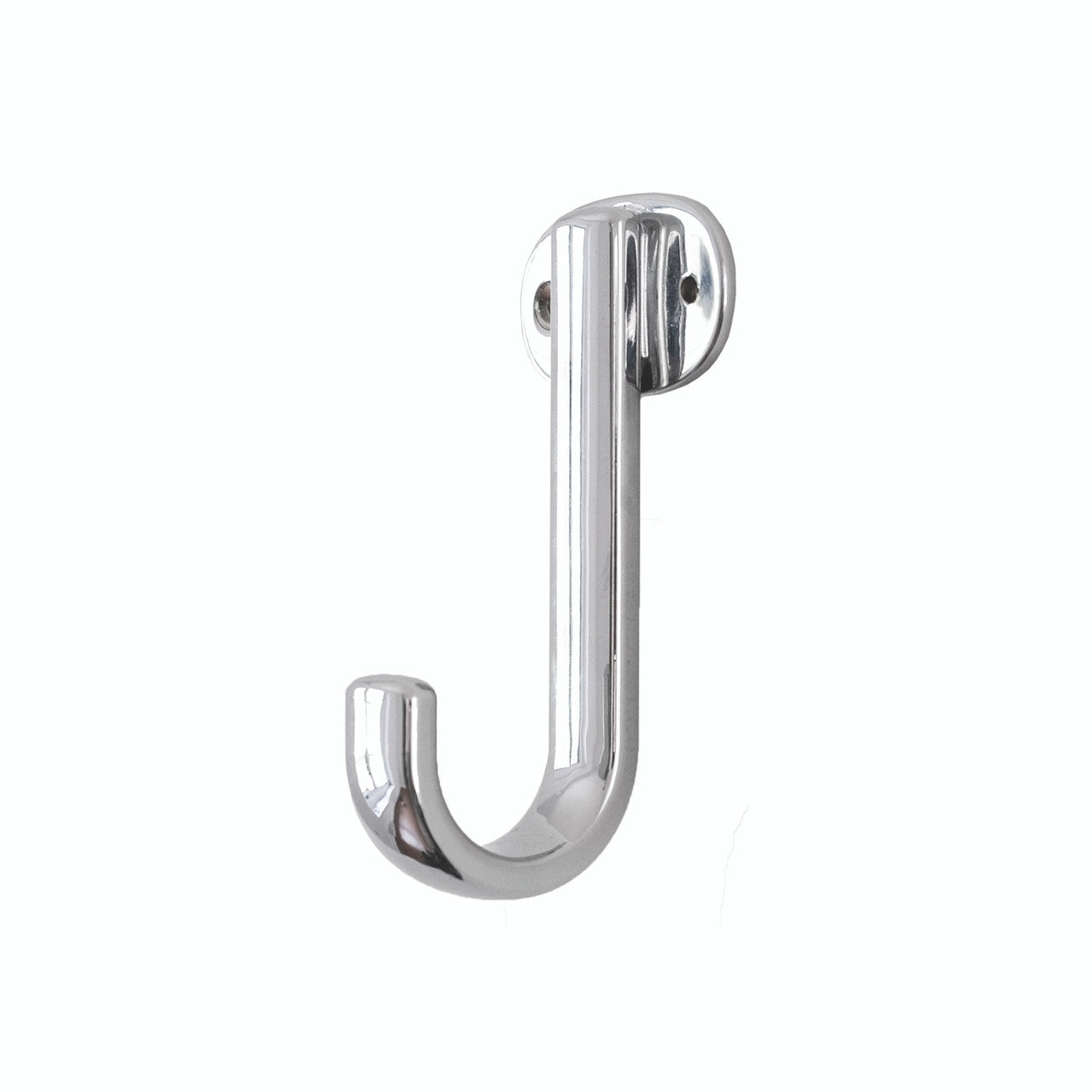Hickory S077189-CH: 4-3/4" Euro-Contemporary Single Wall Hook - Polished Chrome
