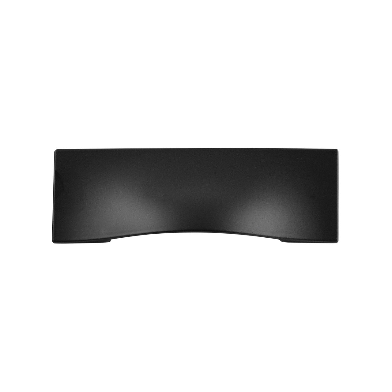 Belwith B077047-MB: 96mm cc Emerge Cup Cabinet Pull - Matte Black