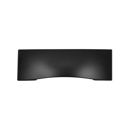 Belwith B077047-MB: 96mm cc Emerge Cup Cabinet Pull - Matte Black