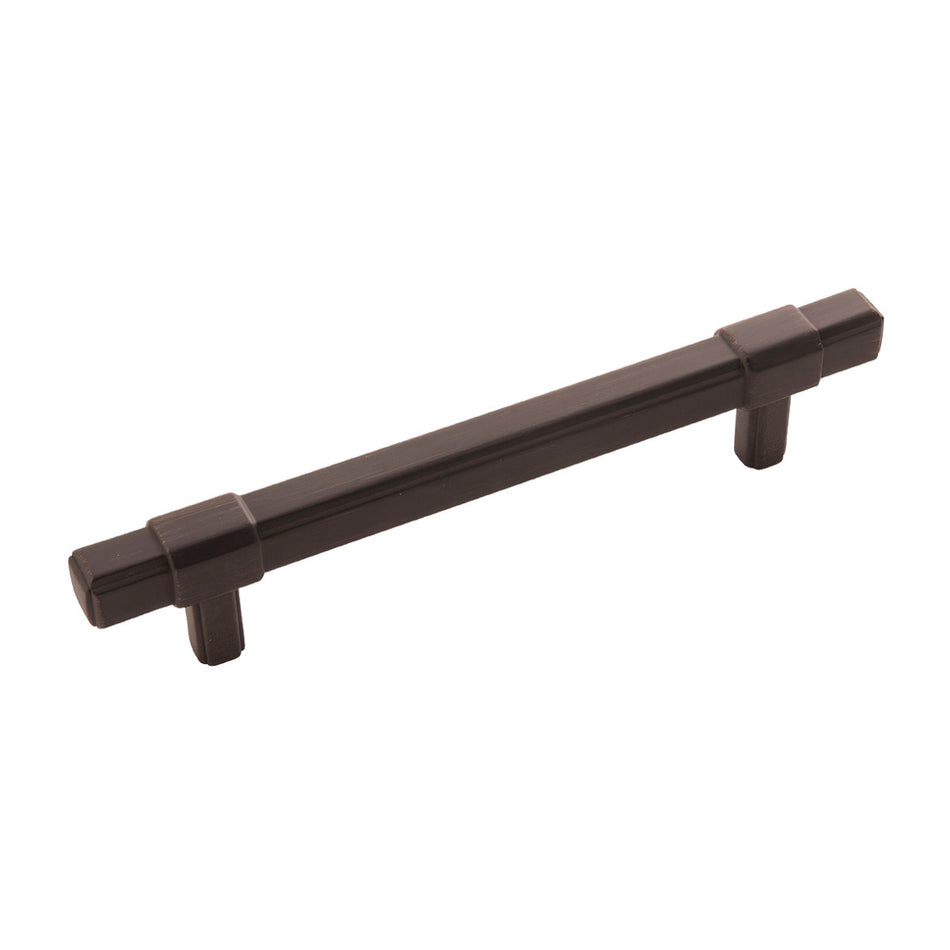 Belwith B076900-VB: 128mm cc Monroe Cabinet Pull - Vintage Bronze