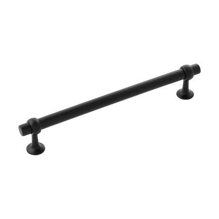 Belwith B077525-MB: 192mm cc Ostia Cabinet Pull - Matte Black