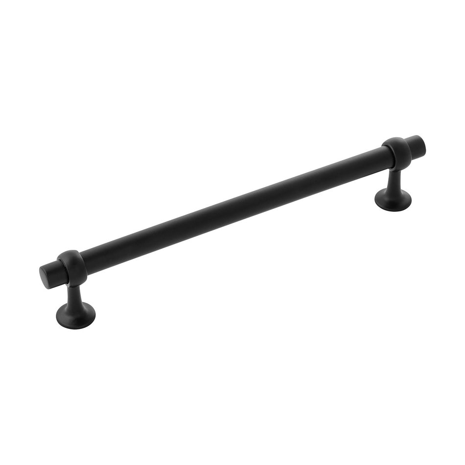 Belwith B077525-MB: 192mm cc Ostia Cabinet Pull - Matte Black