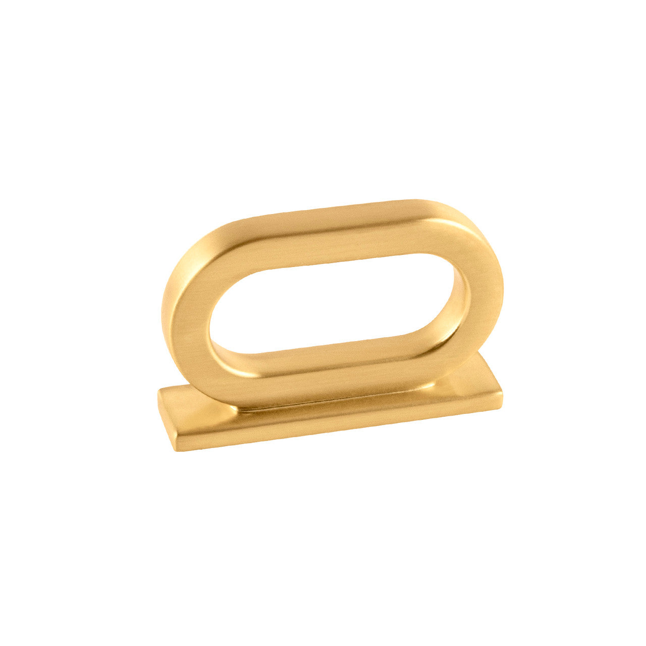 Belwith B078784BGB: 1" cc Corsa Cabinet Pull - Brushed Golden Brass