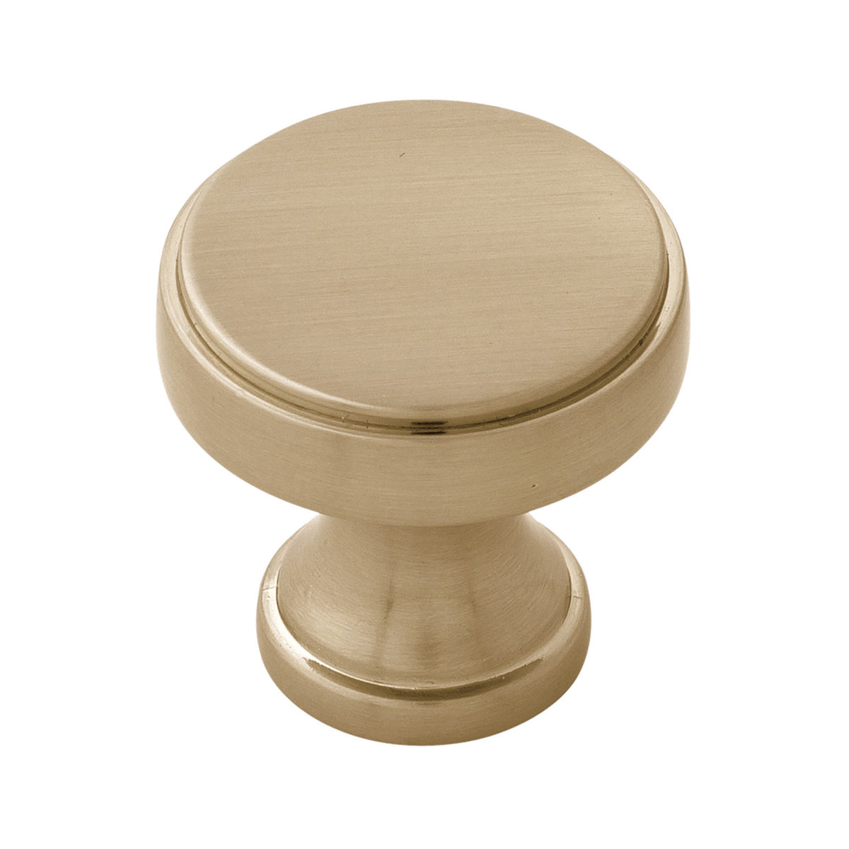 Belwith B077459-CBZ: 1-1/4" Brownstone Cabinet Knob - Champagne Bronze