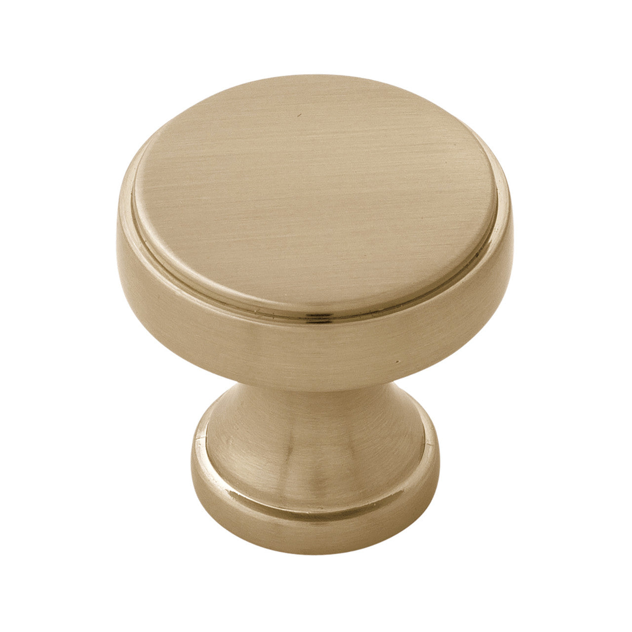 Belwith B077459-CBZ: 1-1/4" Brownstone Cabinet Knob - Champagne Bronze