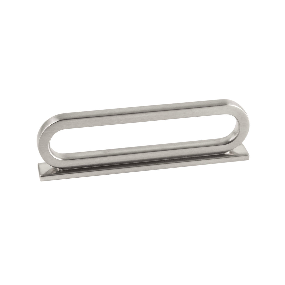 Belwith B078785SN: 3" & 96mm cc Corsa Cabinet Pull - Satin Nickel