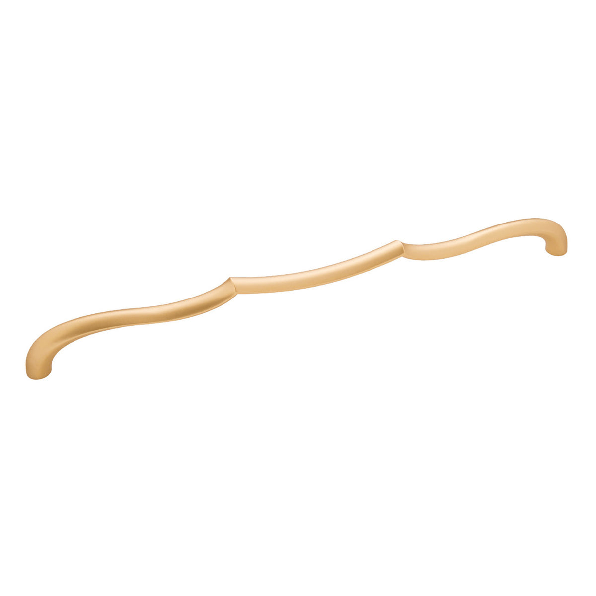 Belwith B076145-BGB: 12" cc Trellis Cabinet Pull - Brushed Golden Brass