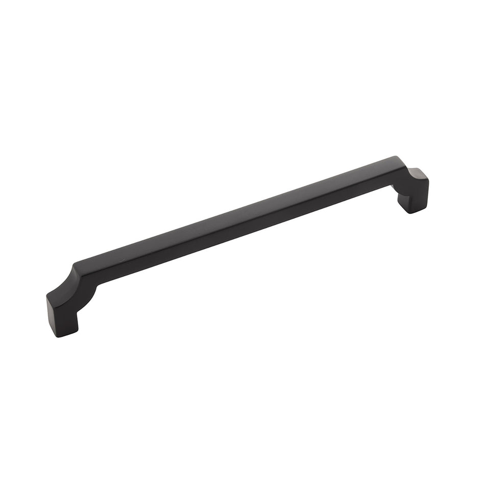 Belwith B076643-MB: 160mm cc Monarch Cabinet Pull - Matte Black