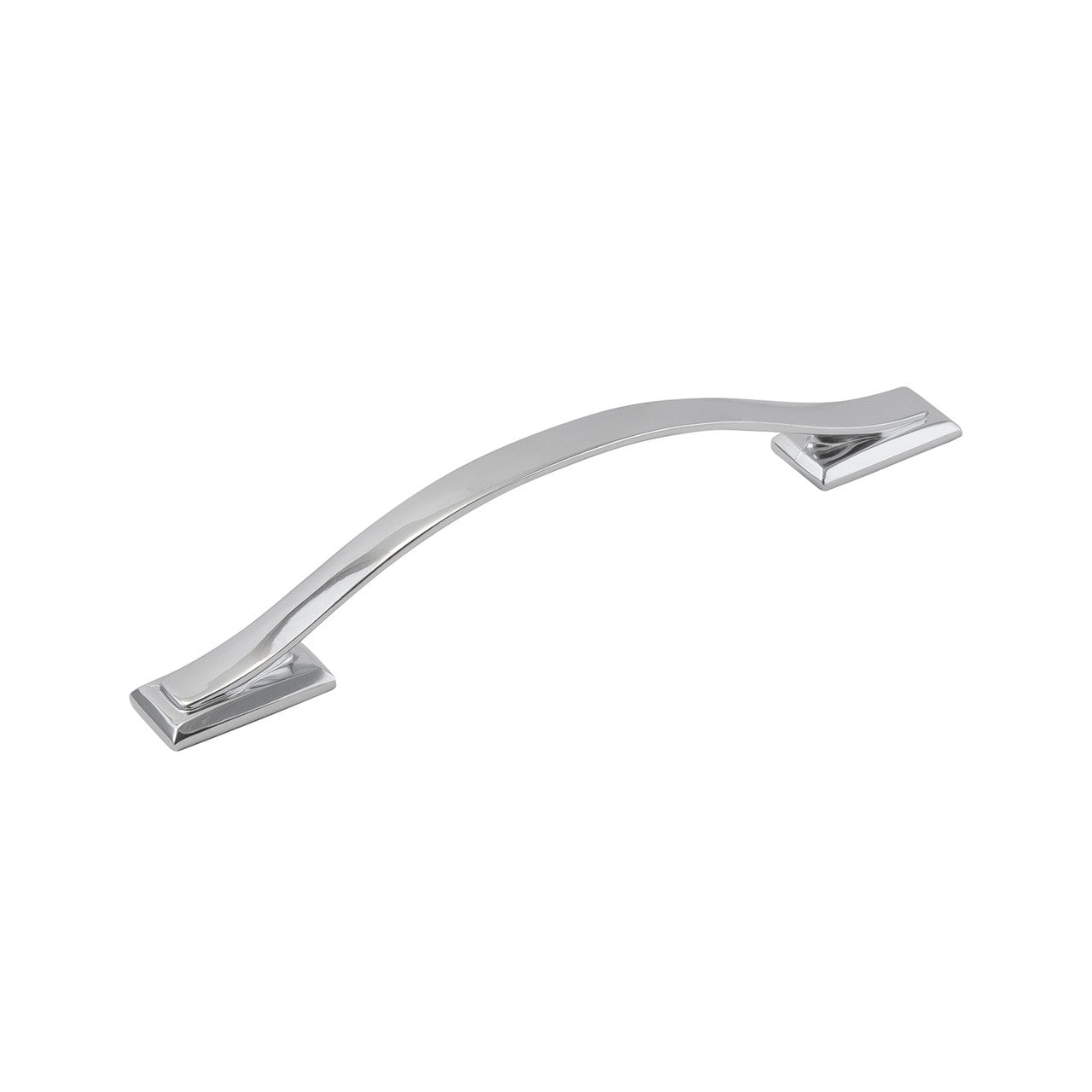 Hickory H078772CH: 128mm cc Dover Arch Cabinet Pull - Polished Chrome