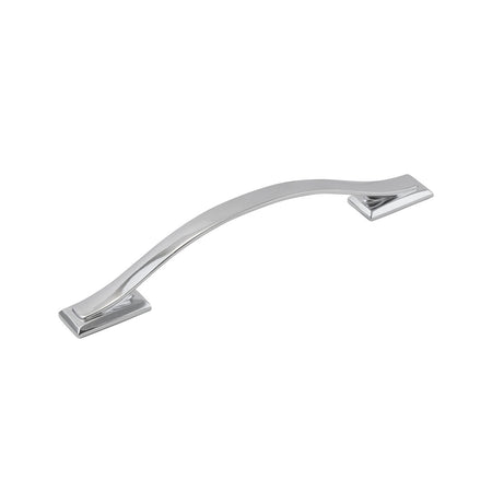 Hickory H078772CH: 128mm cc Dover Arch Cabinet Pull - Polished Chrome