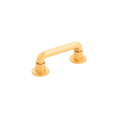 Belwith B077946BGB: 3" cc Urbane Cabinet Pull - Brushed Golden Brass