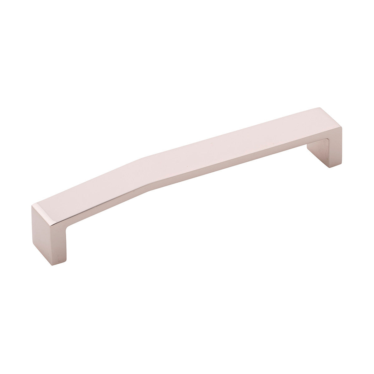 Belwith B077156-14: 160mm cc Veer Cabinet Pull - Polished Nickel