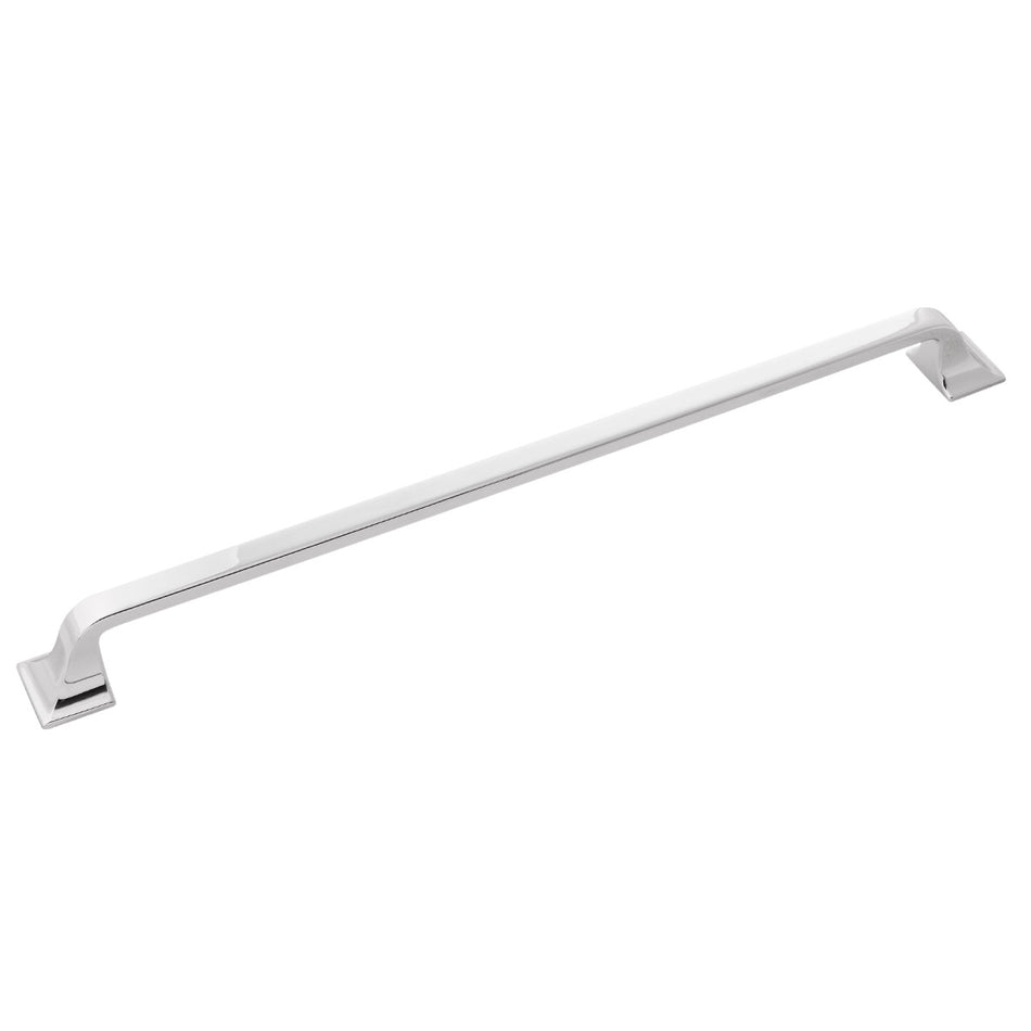 Hickory H076706-CH: 12" cc Forge Cabinet Pull - Polished Chrome