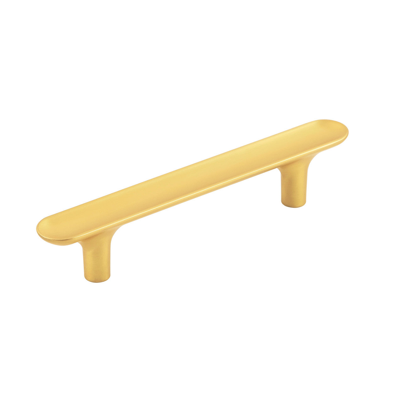 Hickory H078779BGB: 96mm cc Maven Cabinet Pull - Brushed Golden Brass