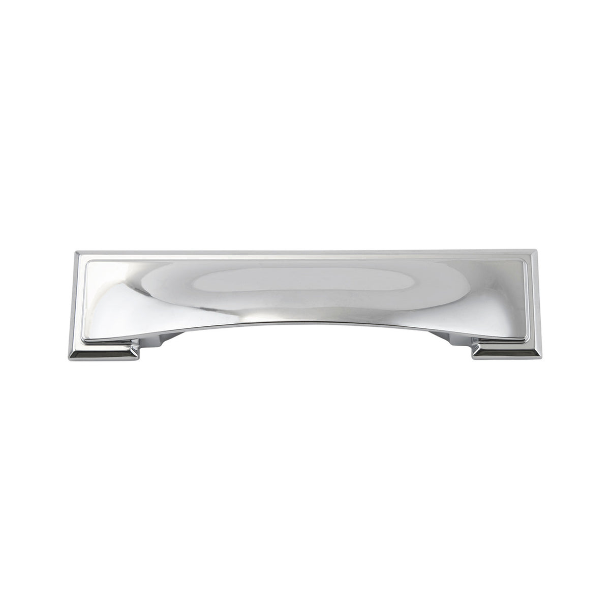 Hickory H078775CH: 3", 96mm &128mm cc Dover Cup Cabinet Pull - Polished Chrome