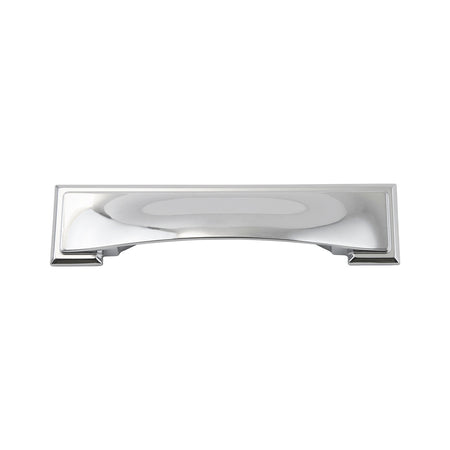 Hickory H078775CH: 3", 96mm &128mm cc Dover Cup Cabinet Pull - Polished Chrome