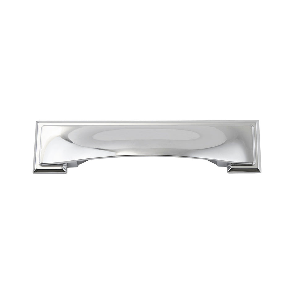 Hickory H078775CH: 3", 96mm &128mm cc Dover Cup Cabinet Pull - Polished Chrome