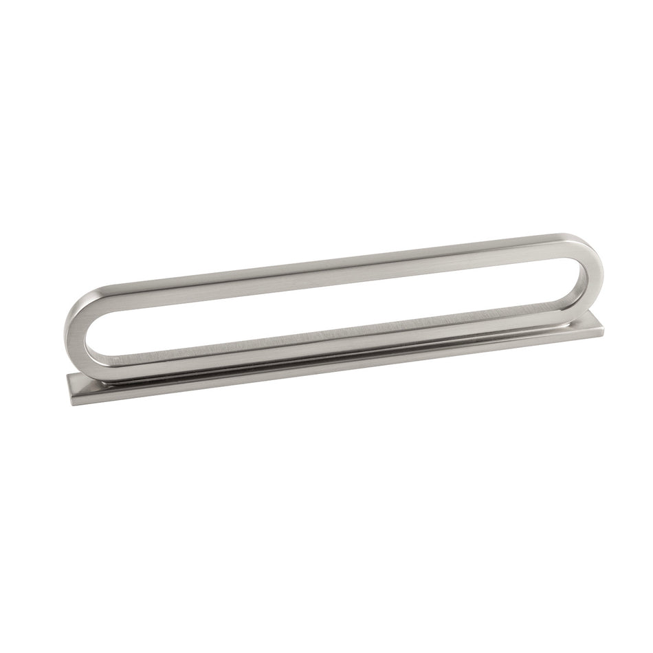Belwith B078786SN: 128mm & 160mm cc Corsa Cabinet Pull - Satin Nickel