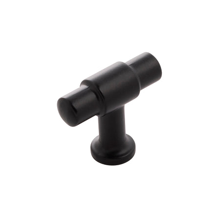 Hickory H077850MB: 1-5/8" Piper T-Bar Cabinet Knob - Matte Black