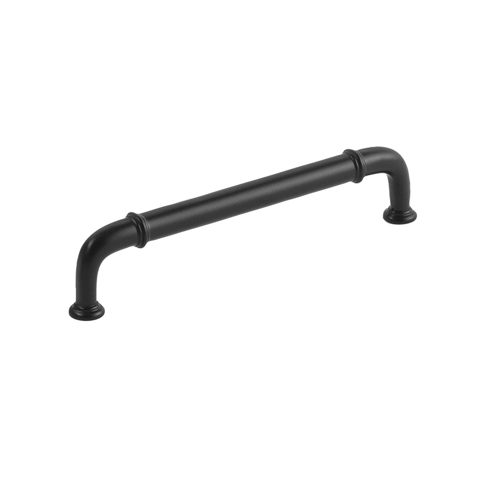 Hickory P3380-MB: 128mm cc Cottage Cabinet Pull - Matte Black