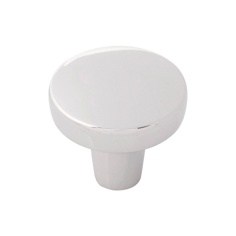 Belwith B077045-14: 1-5/16" Emerge Cabinet Knob - Polished Nickel