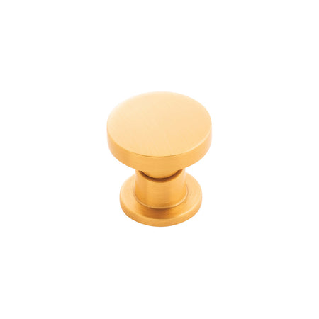Belwith B077944BGB: 1-1/4" Urbane Cabinet Knob - Brushed Golden Brass