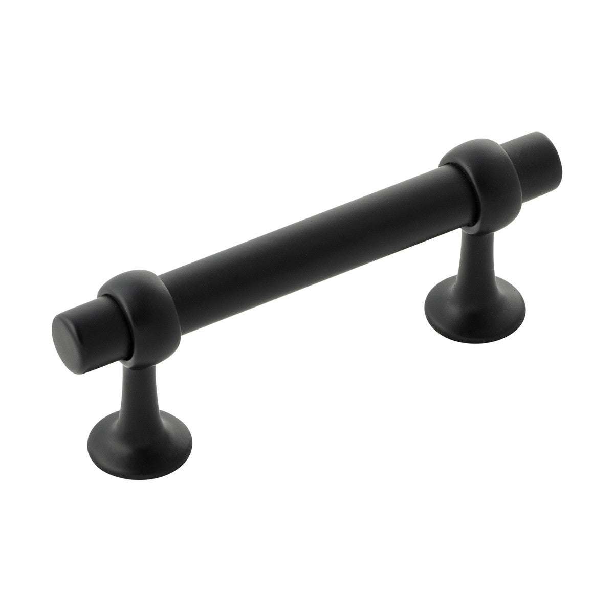 Belwith B077522-MB: 3" cc Ostia Cabinet Pull - Matte Black