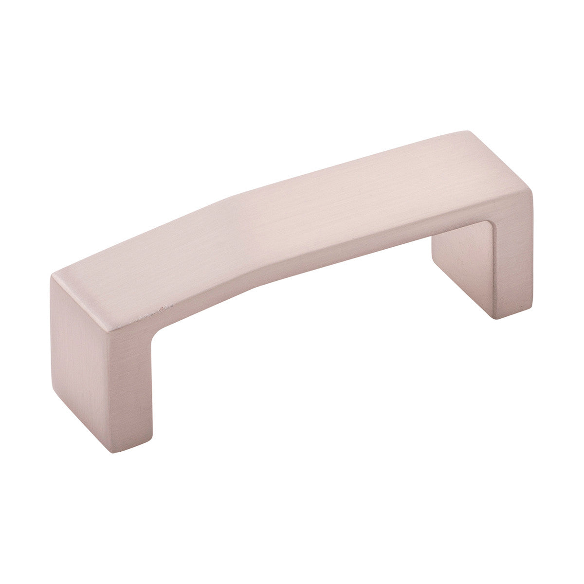 Belwith B077400-SN: 3" cc Veer Cabinet Pull - Satin Nickel