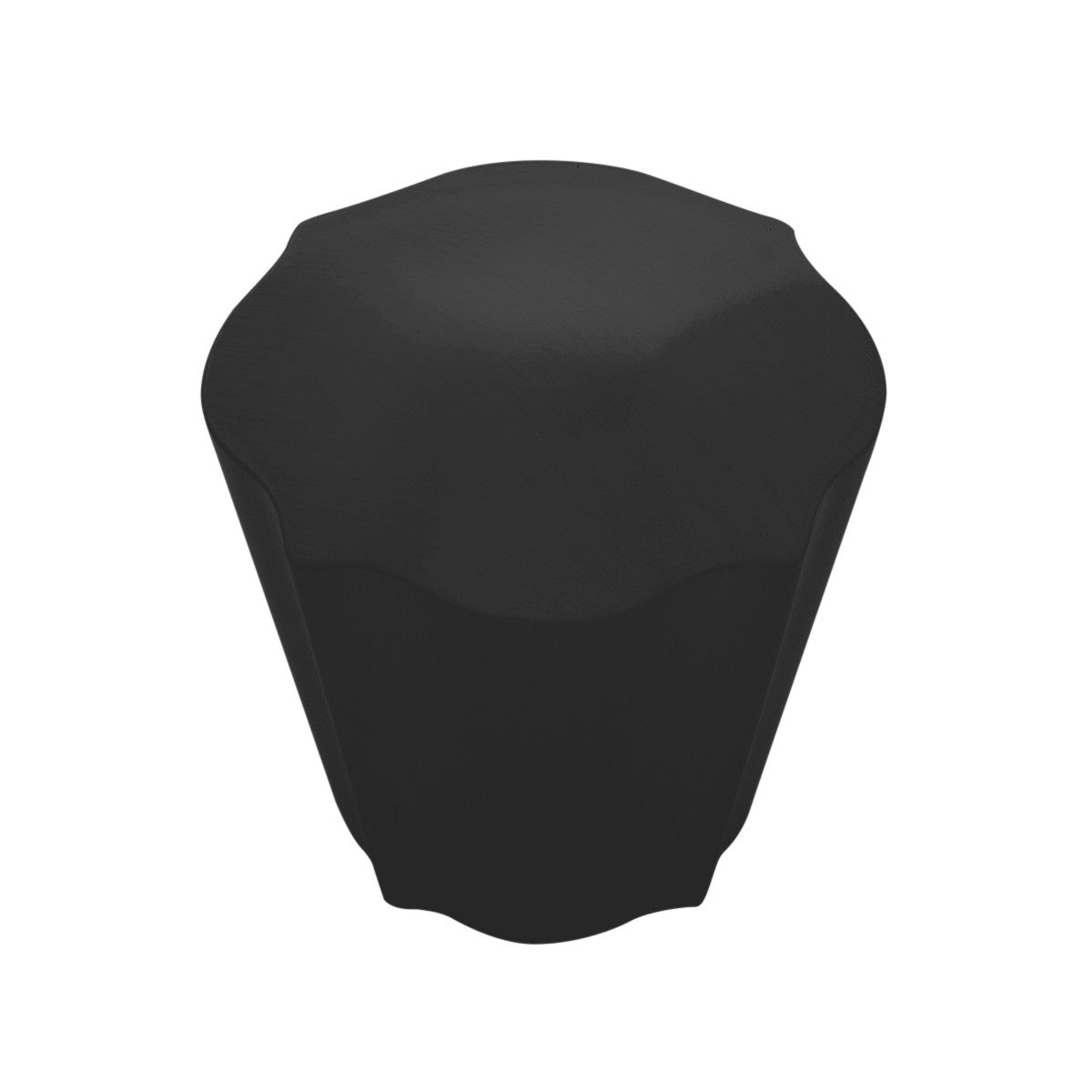 Belwith B076138-MB: 1-3/16" Trellis Cabinet Knob - Matte Black