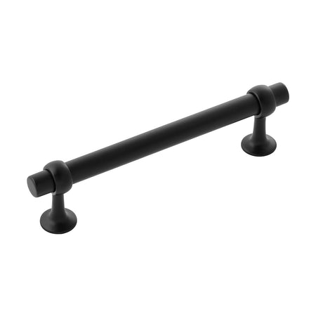 Belwith B077524-MB: 128mm cc Ostia Cabinet Pull - Matte Black
