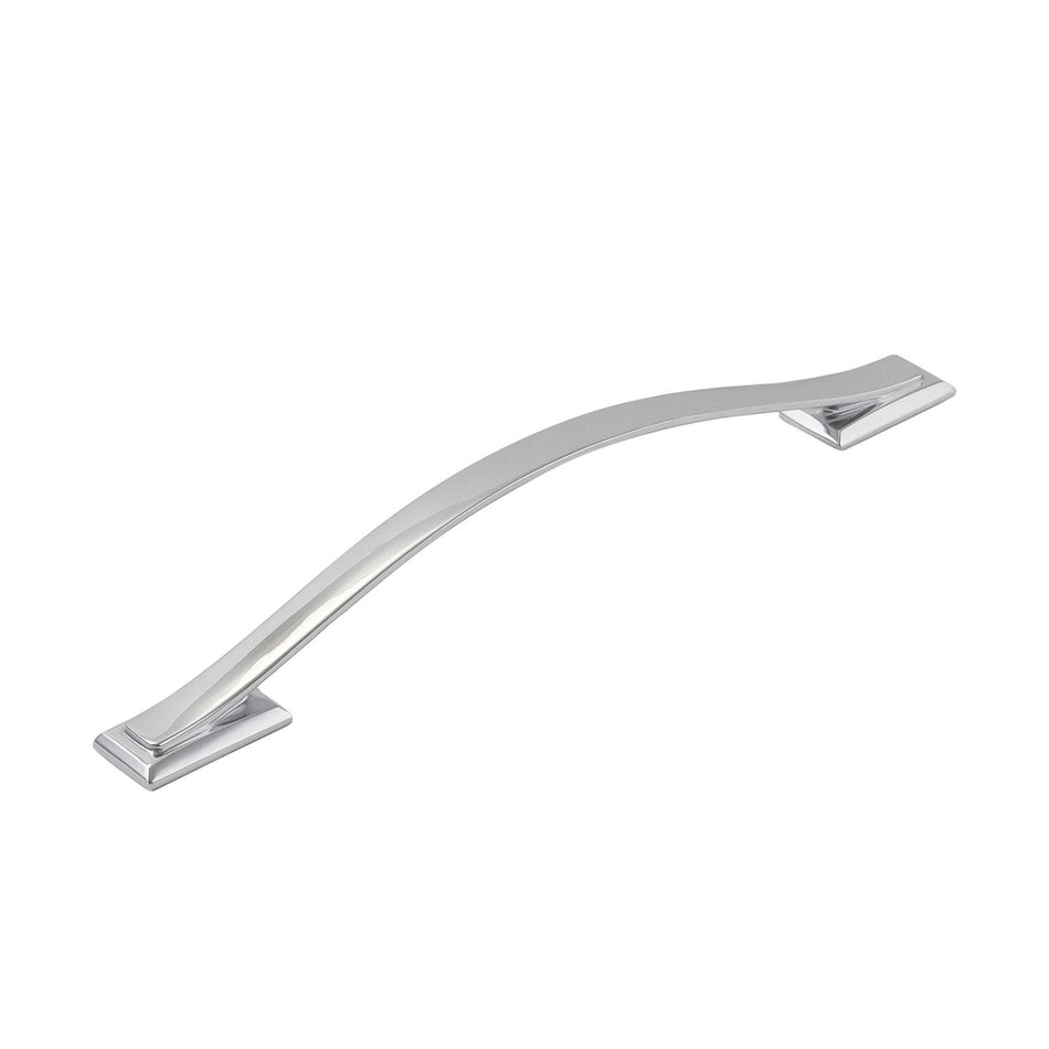 Hickory H078773CH: 160mm cc Dover Arch Cabinet Pull - Polished Chrome