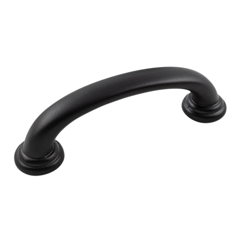 Hickory P2280-MB: 3" cc Zephyr Cabinet Pull - Matte Black