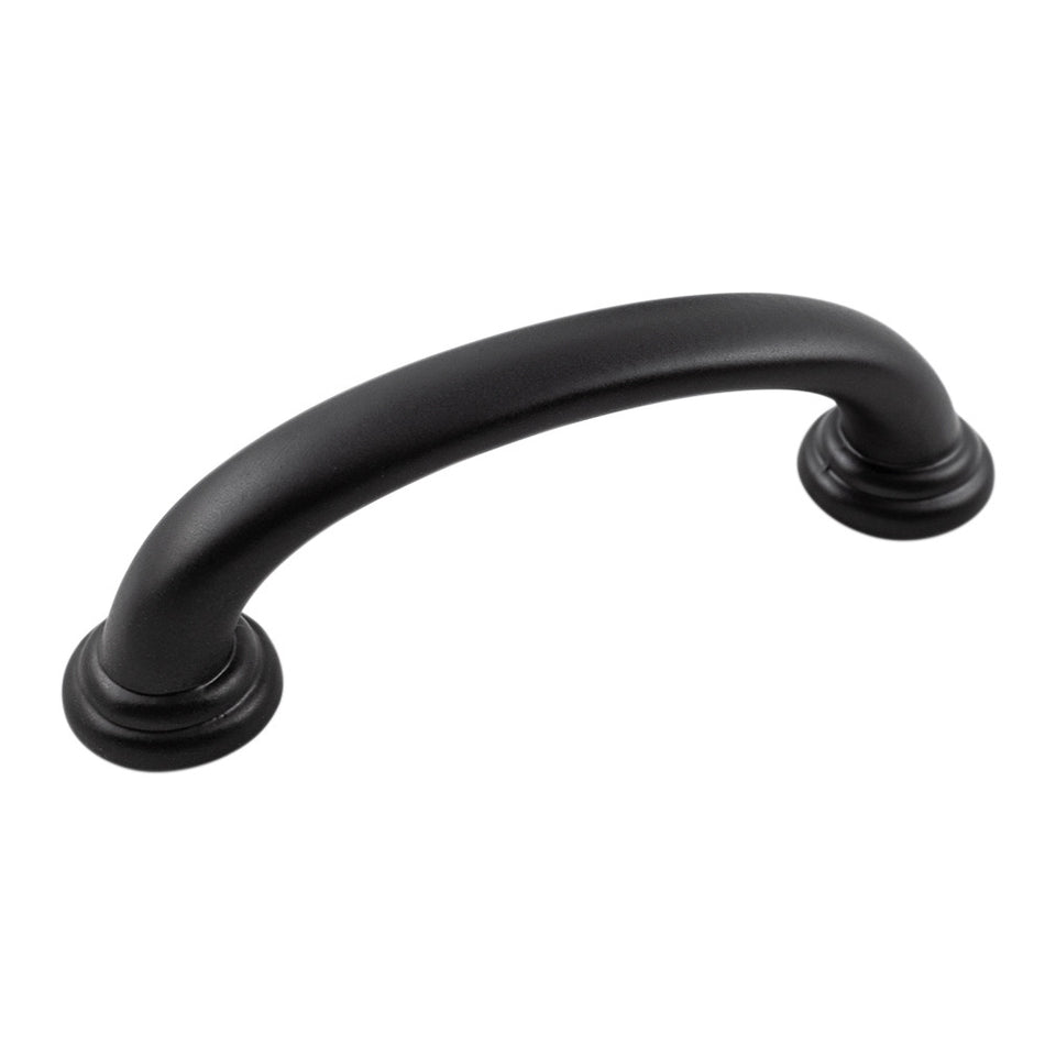 Hickory P2280-MB: 3" cc Zephyr Cabinet Pull - Matte Black