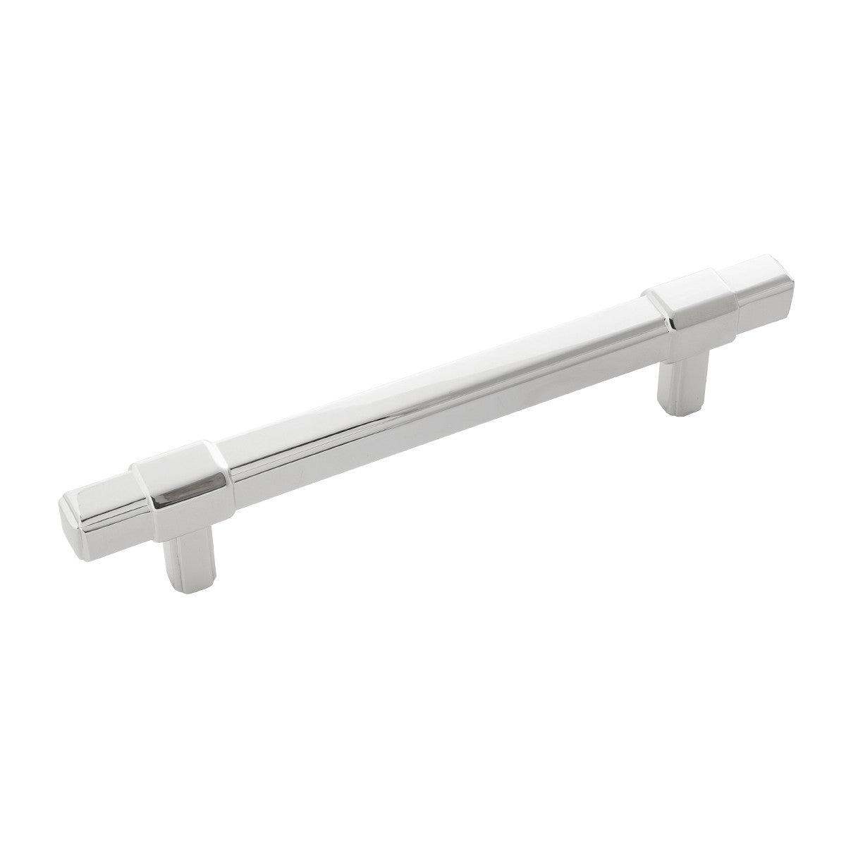 Belwith B076900-CH: 128mm cc Monroe Cabinet Pull - Chrome