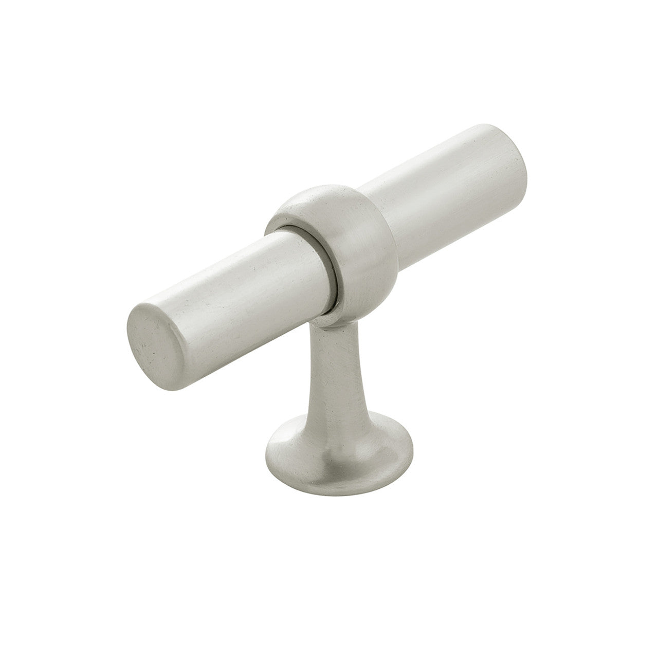 Belwith B077328-SN: 1-1/2" Ostia T-Bar Cabinet Knob - Satin Nickel