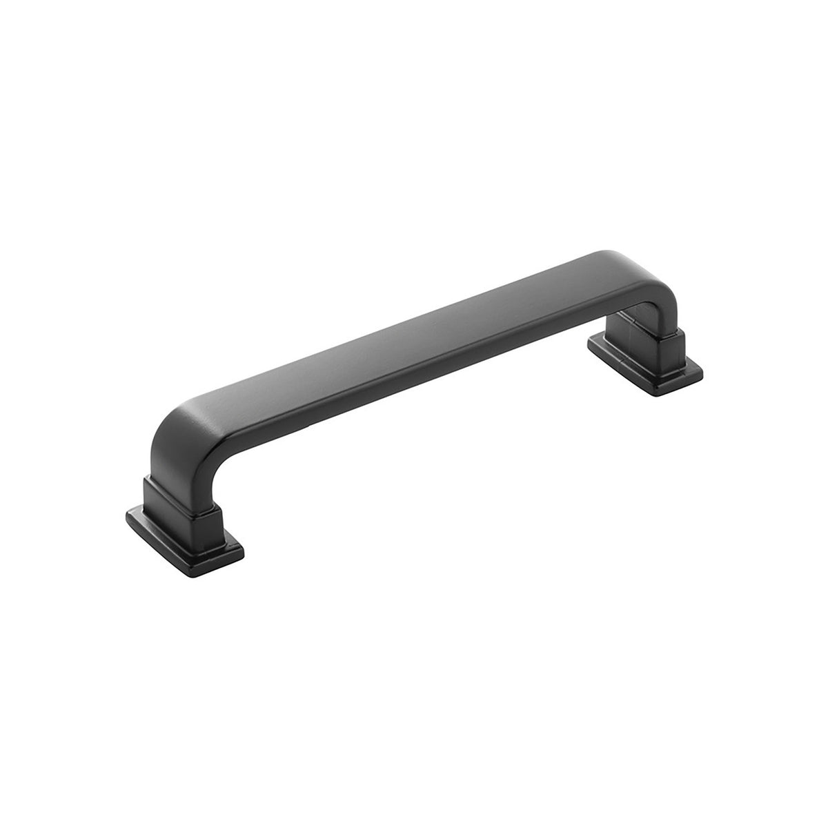 Belwith B077894MB: 128mm cc Brighton Cabinet Pull - Matte Black
