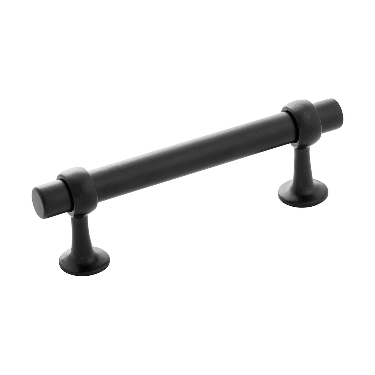 Belwith B077523-MB: 96mm cc Ostia Cabinet Pull - Matte Black