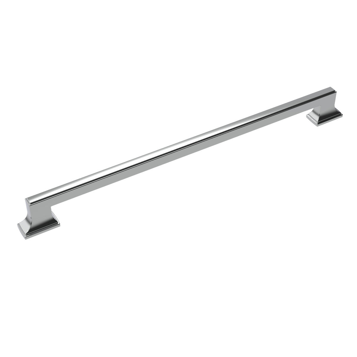 Belwith B078831-CH: 18" cc Brownstone Appliance Pull - Chrome