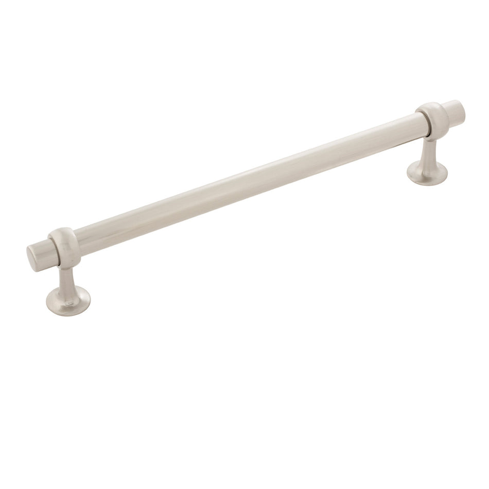 Belwith B077525-SN: 192mm cc Ostia Cabinet Pull - Satin Nickel