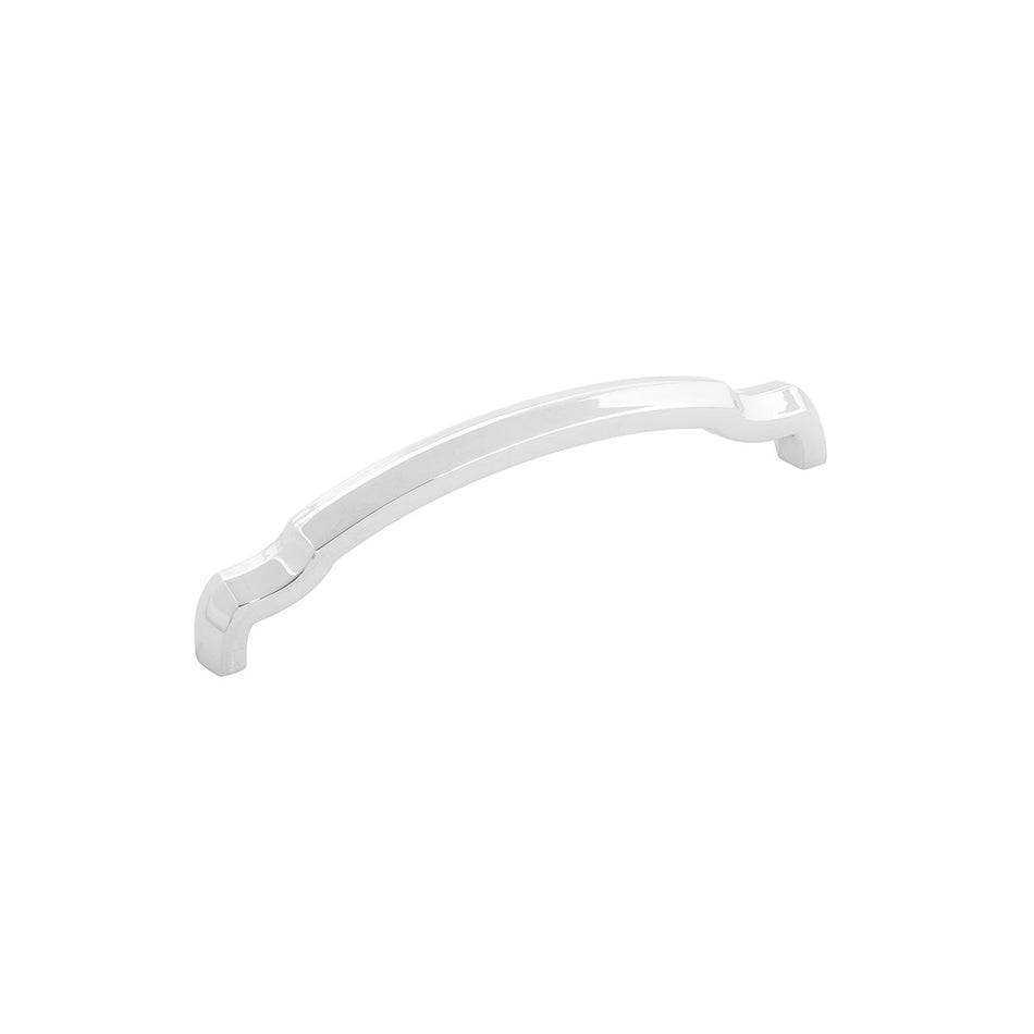 Hickory H077864CH: 128mm cc Veranda Arch Cabinet Pull - Polished Chrome