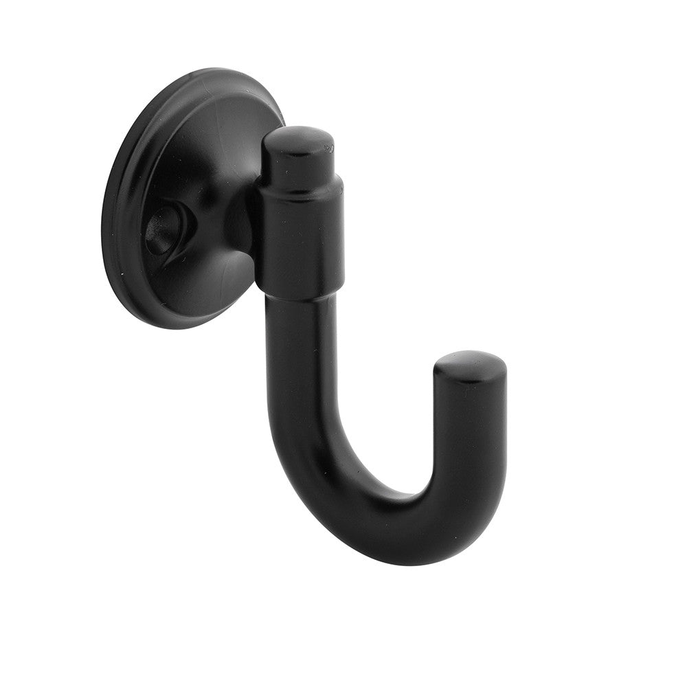 Hickory H077859MB: 3-3/16" Piper Single Wall Hook - Matte Black