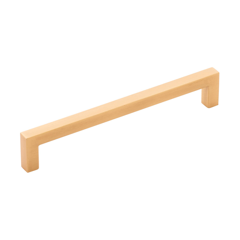 Hickory HH075329-BGB: 160mm cc Skylight Cabinet Pull - Brushed Golden Brass
