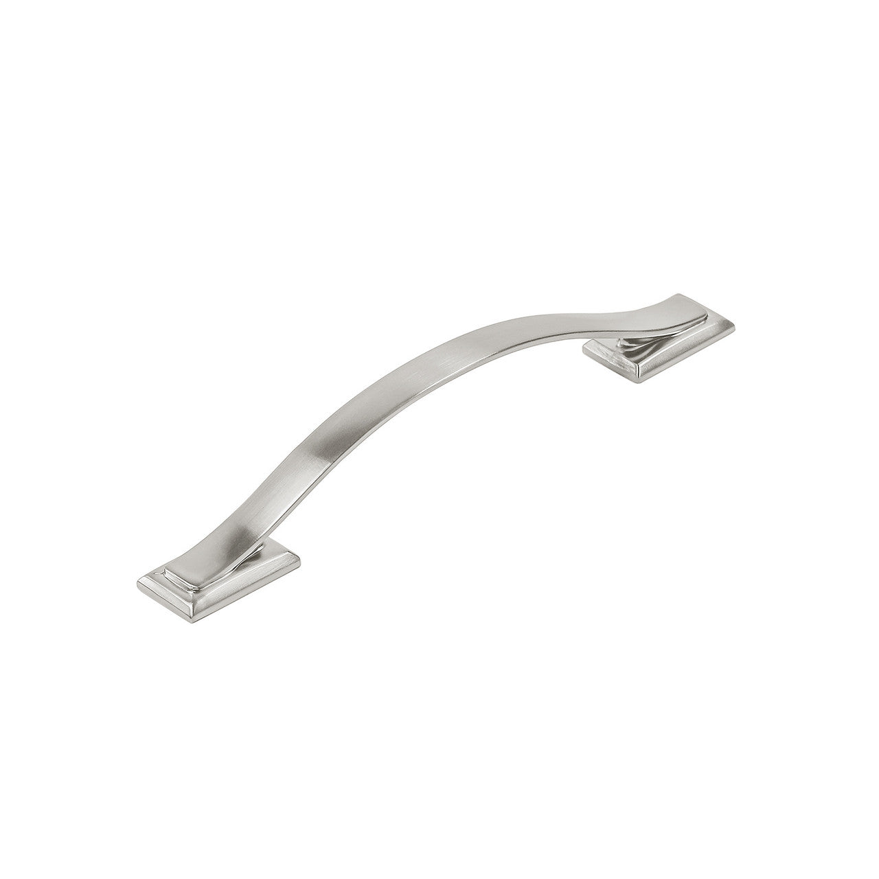 Hickory H078772SN: 128mm cc Dover Arch Cabinet Pull - Satin Nickel