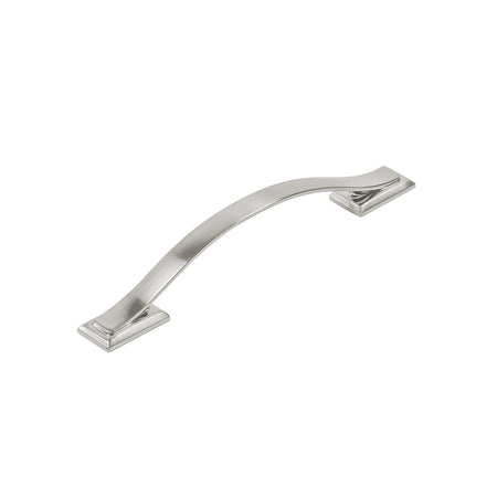 Hickory H078772SN: 128mm cc Dover Arch Cabinet Pull - Satin Nickel